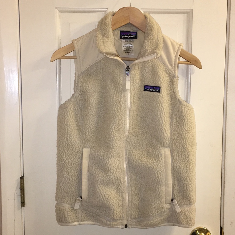 Women's Patagonia retro x vest, cream